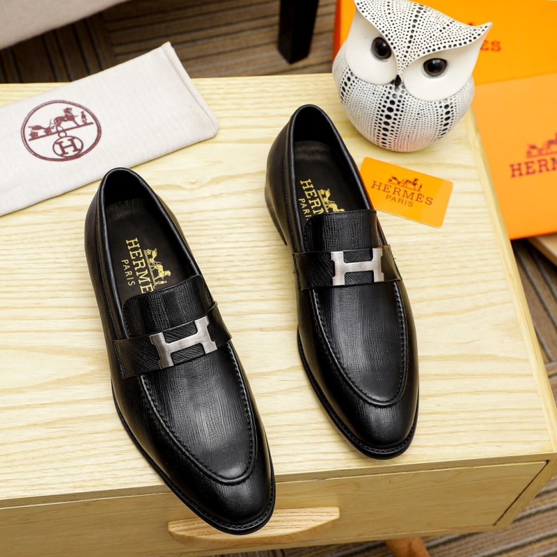 H**mes leather shoes